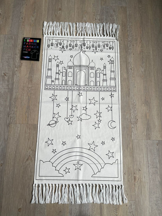 Boyanabilir Çocuk Seccadesi
